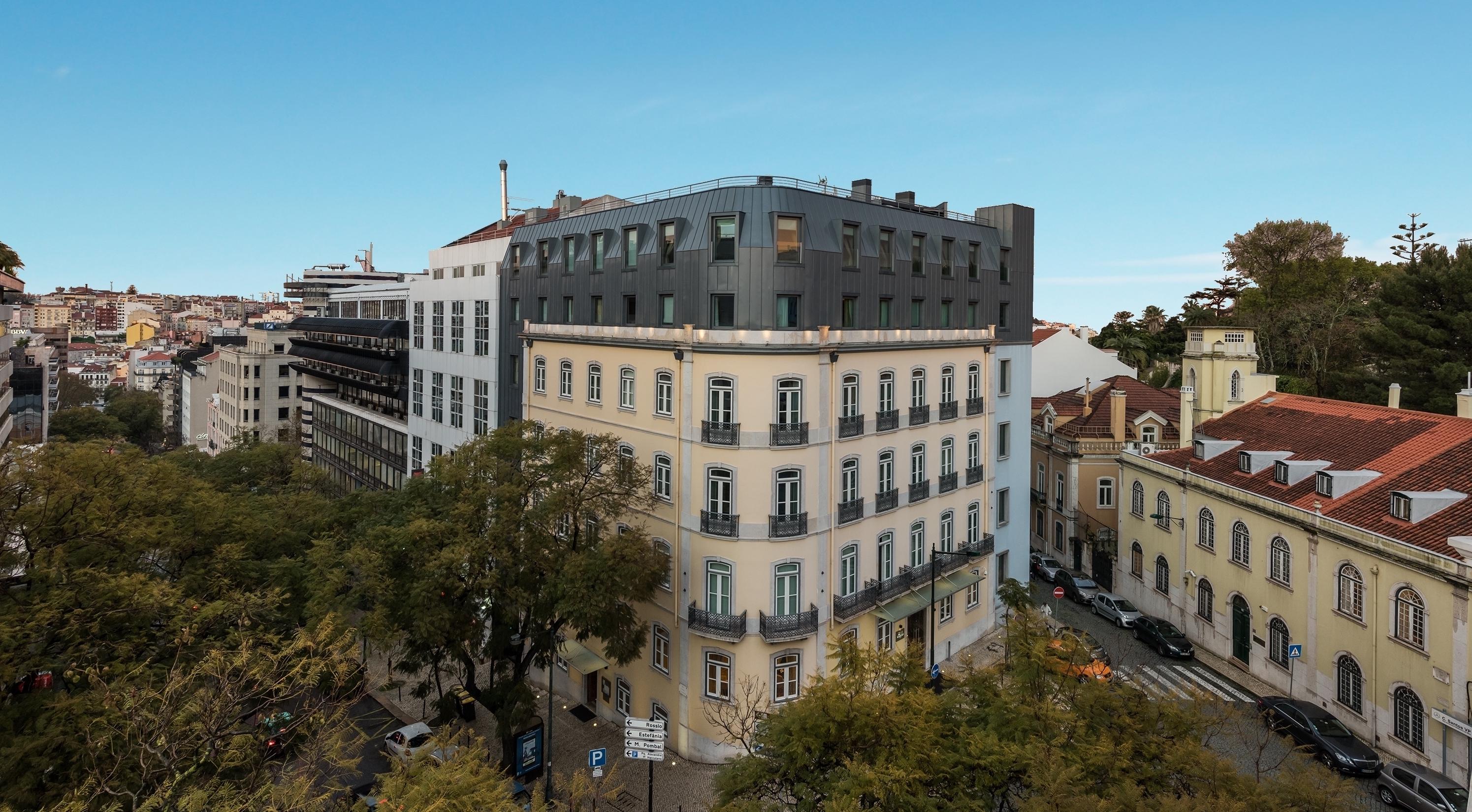 The Vintage Hotel & Spa Lisbon Exterior photo The building of the Portuguese National Archives, in Lisbon.