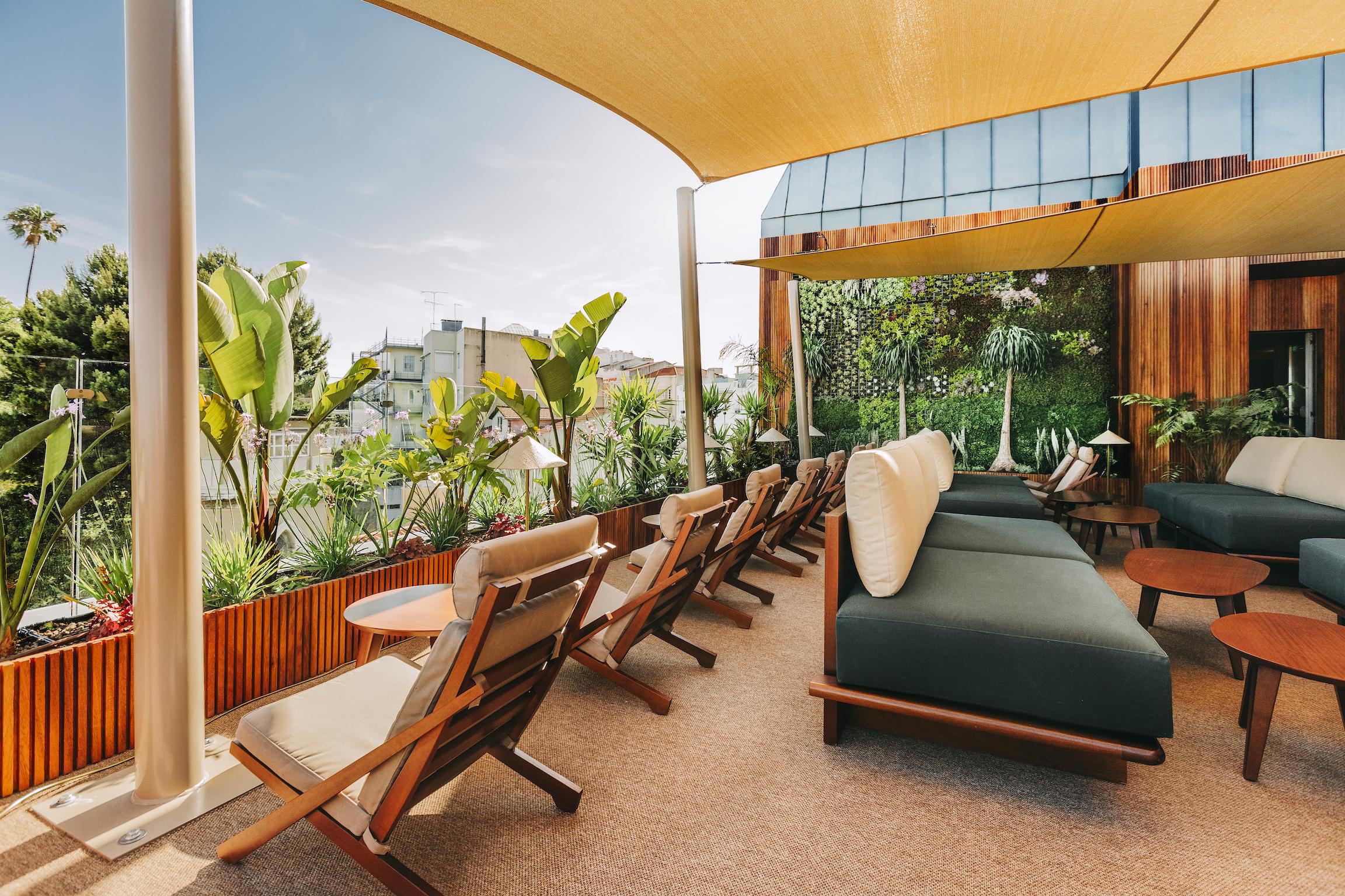 The Vintage Hotel & Spa Lisbon Exterior photo The rooftop terrace